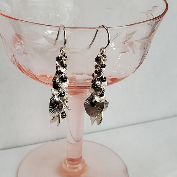 Silpada Waterfall Sterling Silver Seed Bead Earrings - Picture 7 of 14